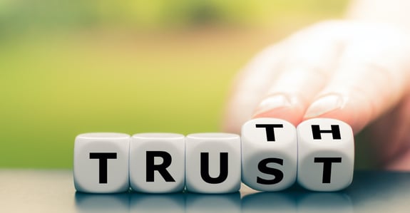 Trust plays a key role in strong organisational culture