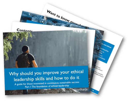 Why should you improve your ethical leadership skills - download guide